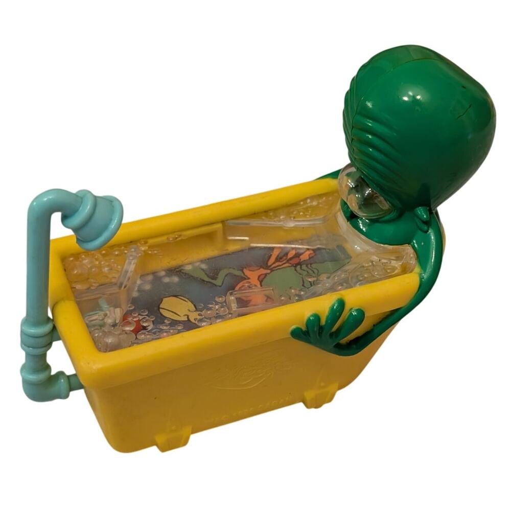 Space Goofs Alien Bathtub Figure Toy Game 1998 Taco Bell Saban